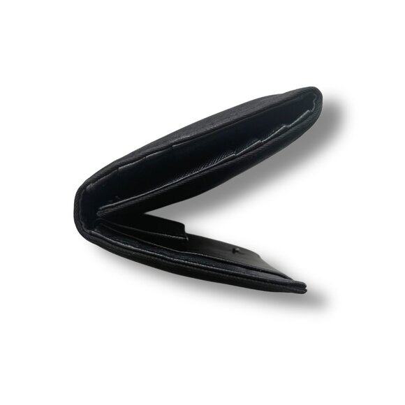 Black Prada Tessuto Nylon Trifold Wallet - Picture 3 of 12